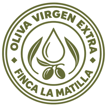 Sello Finca La Matilla: oliva virgen extra