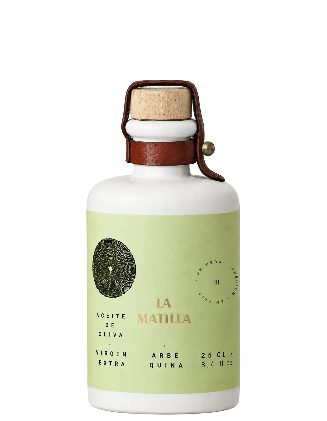 AOVE Arbequina en cerámica 250 ml