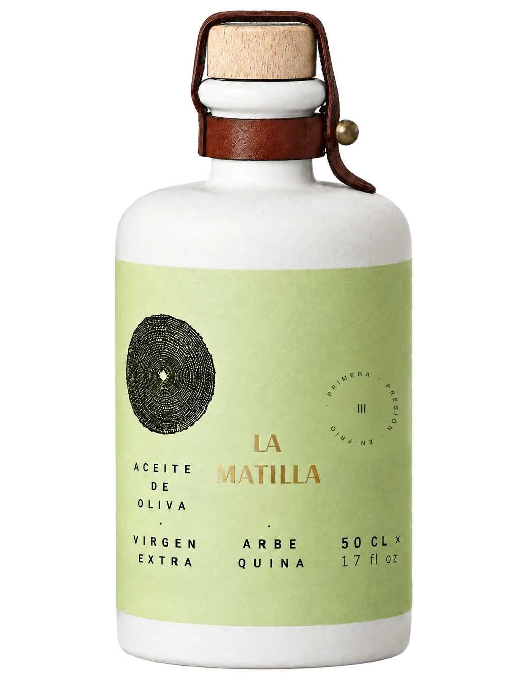 AOVE Arbequina en cerámica 500 ml