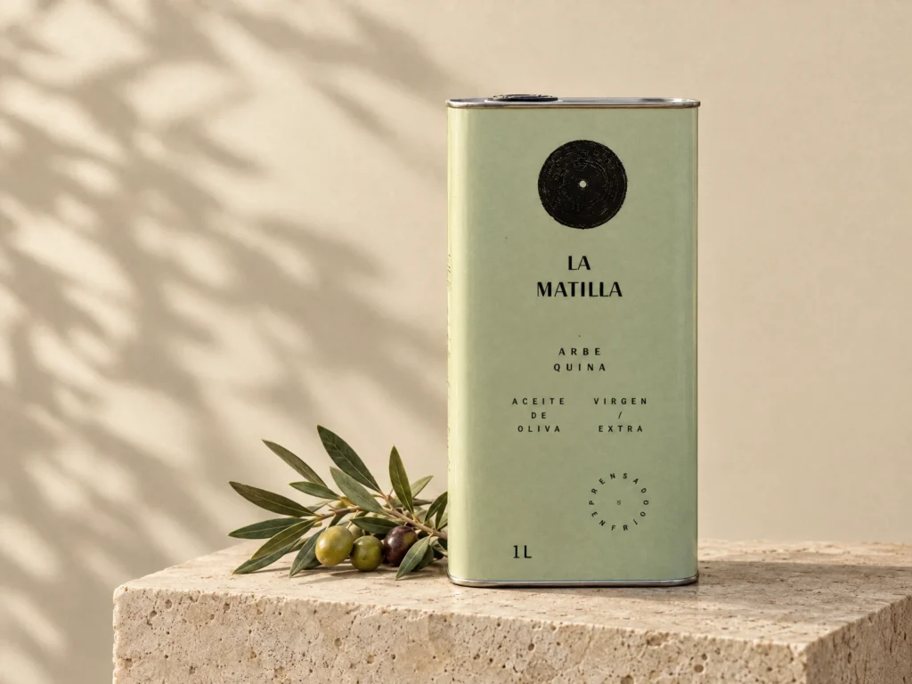 Lata de AOVE Arbequina La Matilla